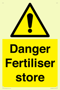 Danger Fertiliser store